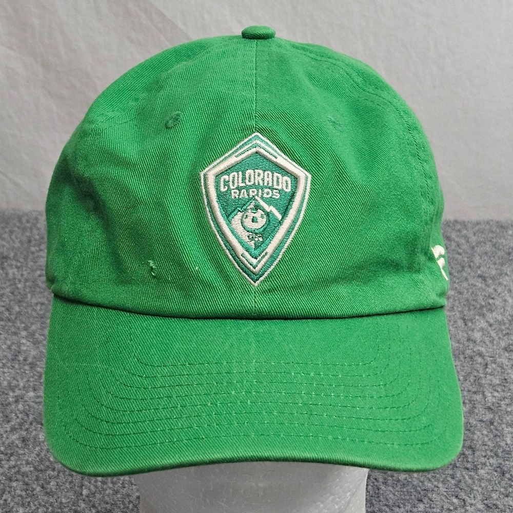 Colorado Rapids Hat Green MLS Soccer Fanatics Adjustable Strapback Cap Fanwear